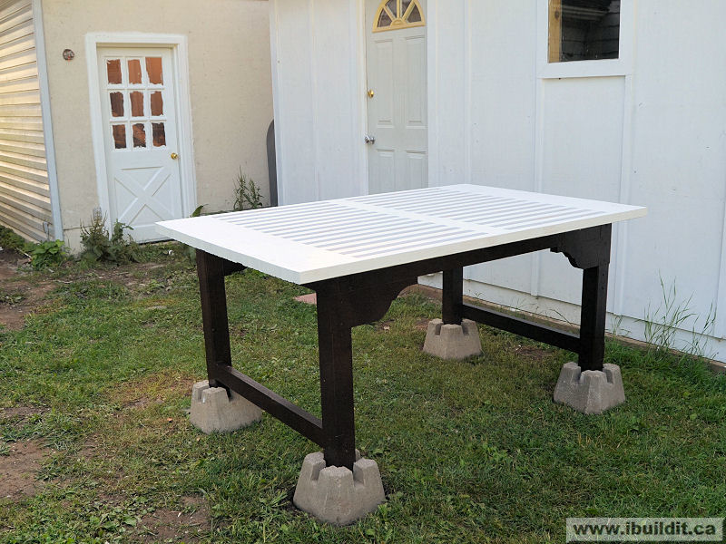 complete outdoor workbench